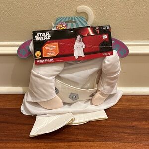 Disney Star Wars Princess Leia Pet Costume - White